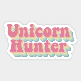 Unicorn Hunter Sticker